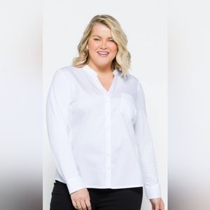 Calvin Klein Cotton Button Down White shirt